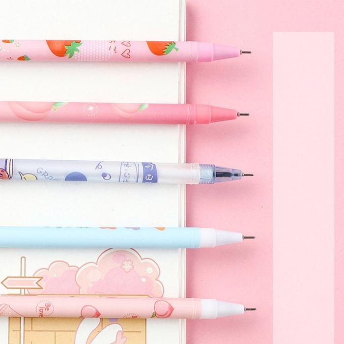 

(3 Pc) Pulpen Gel Tinta Bisa Dihapus Bolpoin Gel Bisa Dihapus Lucu/Ballpoint Lucu Pink Ungu