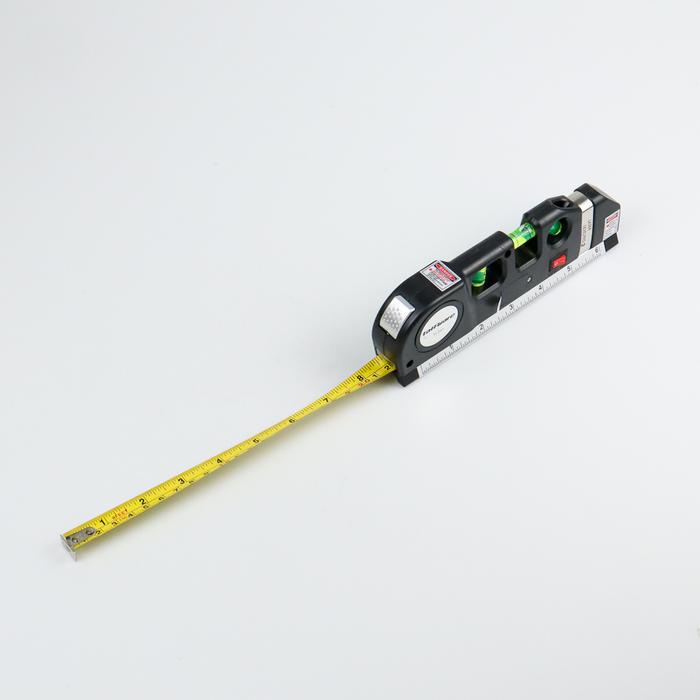 

Meteran Laser 250Cm Dan Waterpass - Hitam