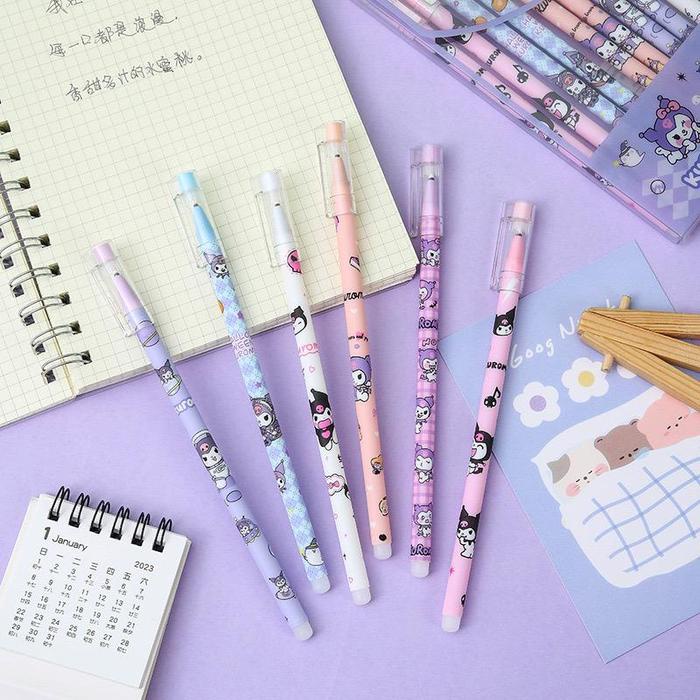 

Pulpen Gel Hapus Karakter Isi 12 Pcs Tinta Hitam Bisa Di Hapus