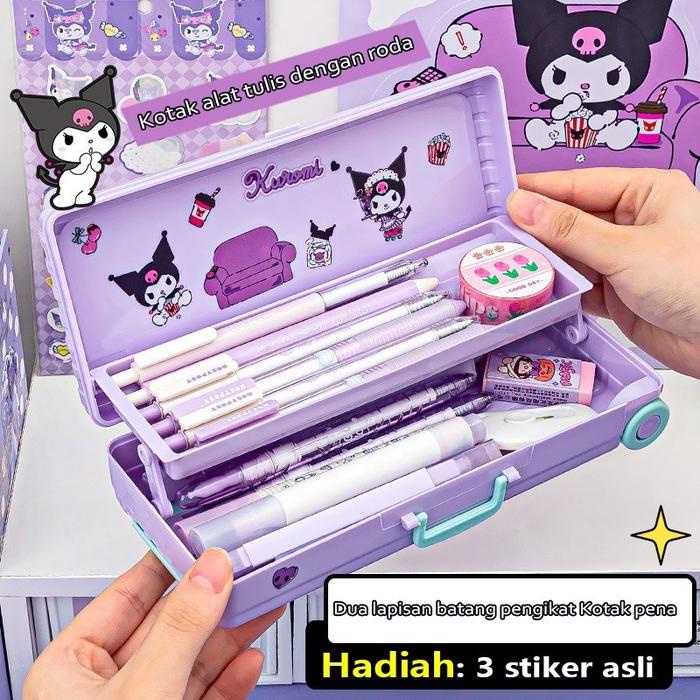 

Kotak Alat Tulis Kartun Kapasitas Besar Kotak Troli Diy Alat Pembelajaran Kapasitas Besar