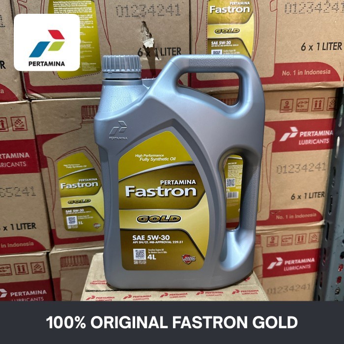 Oli Fastron Gold SAE 5W-30 4 liter