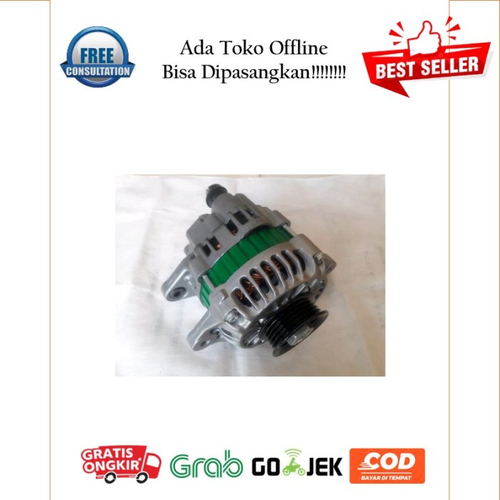 Alternator Dinamo Atoz Visto Alternator Chase Amper Hyundai Atoz Visto Kode 007