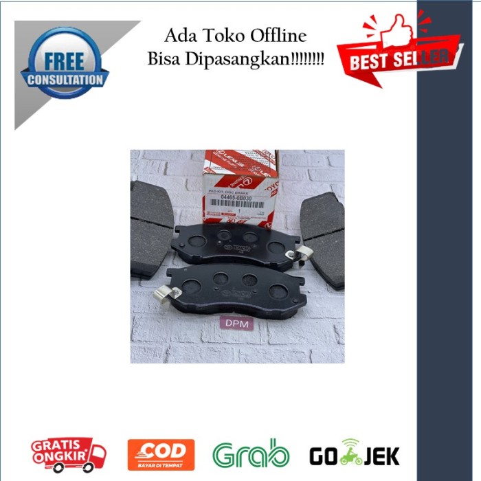 Kampas Rem Brake Pad Depan Kijang Efi Sensor Clip Tdw Kode 075
