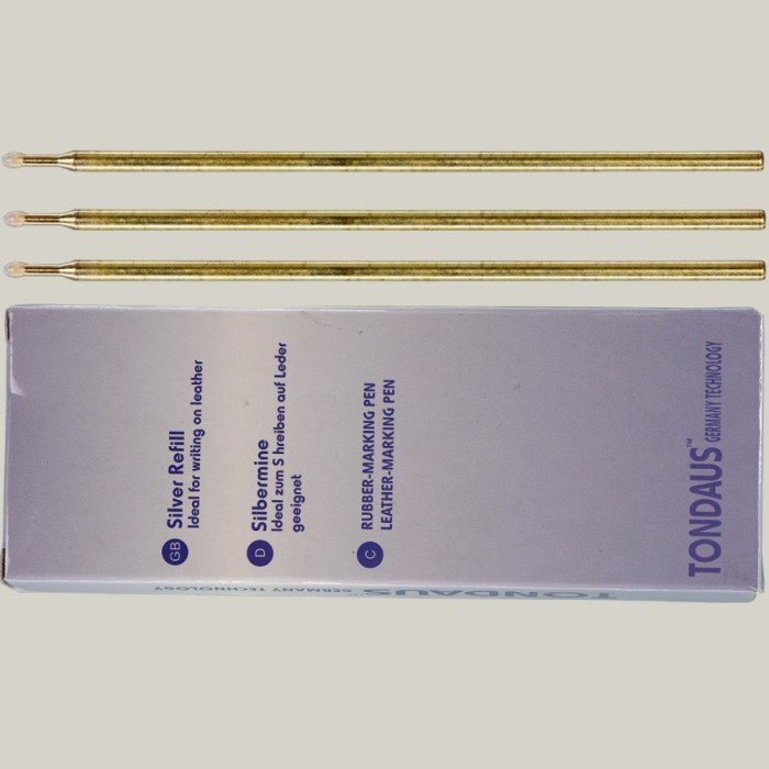 

pintar- Pen Silver Tondaus (harga untuk 1kotak 50pcs)