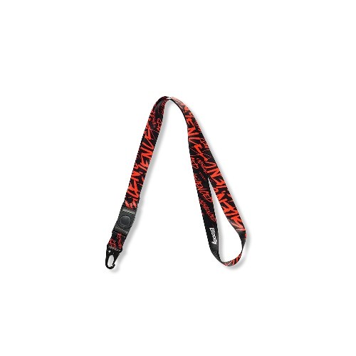 

pintar- Bloods Lanyards Blooden 01 Black Red