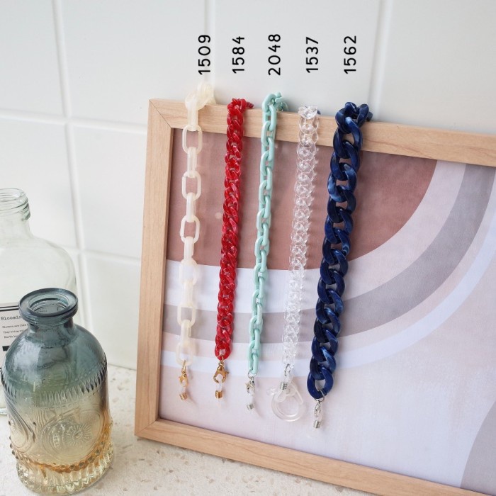 TALI MASKER KOREA IMPORT KALUNG MASKER FREE KONEKTOR RANTAI KACAMATA