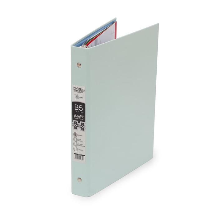 

pintar- Bantex B5 Multiring Binder - Cool Aqua - Batik Series (1 Pcs) #1336 76