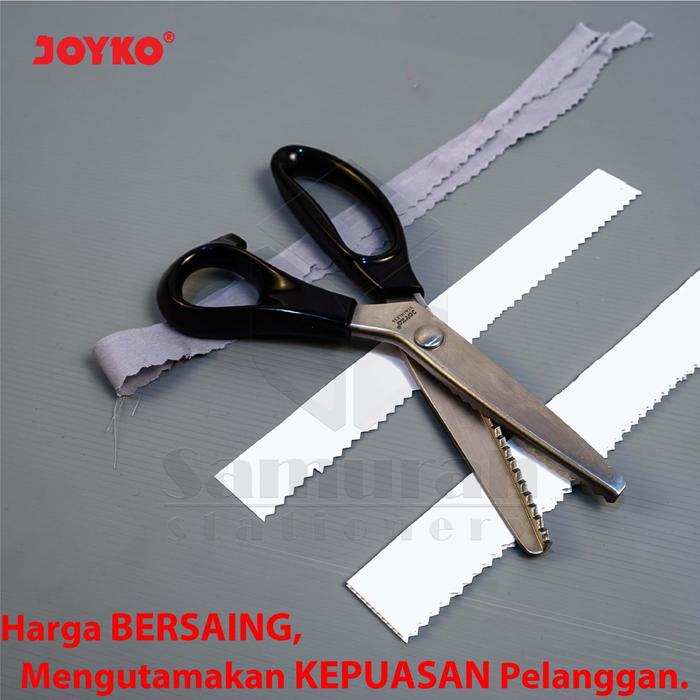 

pintar- Gunting Joyko ZZ 85 Dekorasi / Zig Zag Scissors ZZ85 / Gerigi Besar