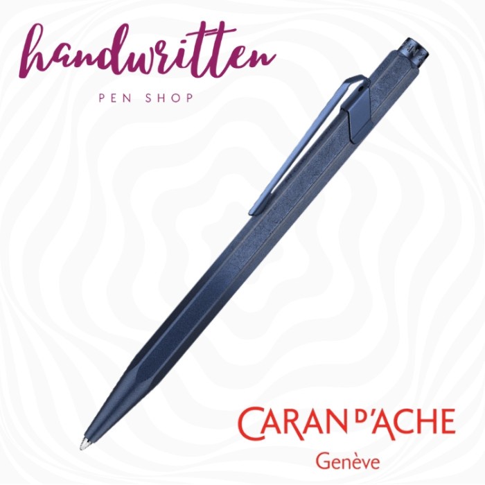 

CARAN DACHE 849 COSMIC BLUE BALLPOINT PEN / PULPEN