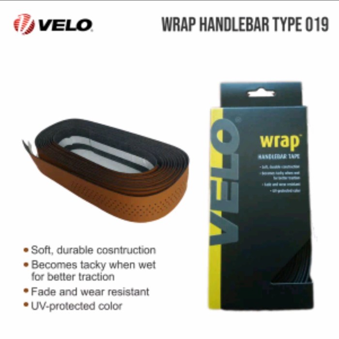 Bartape Dropbar Velo Coklat vintage classic sepeda roadbike balap