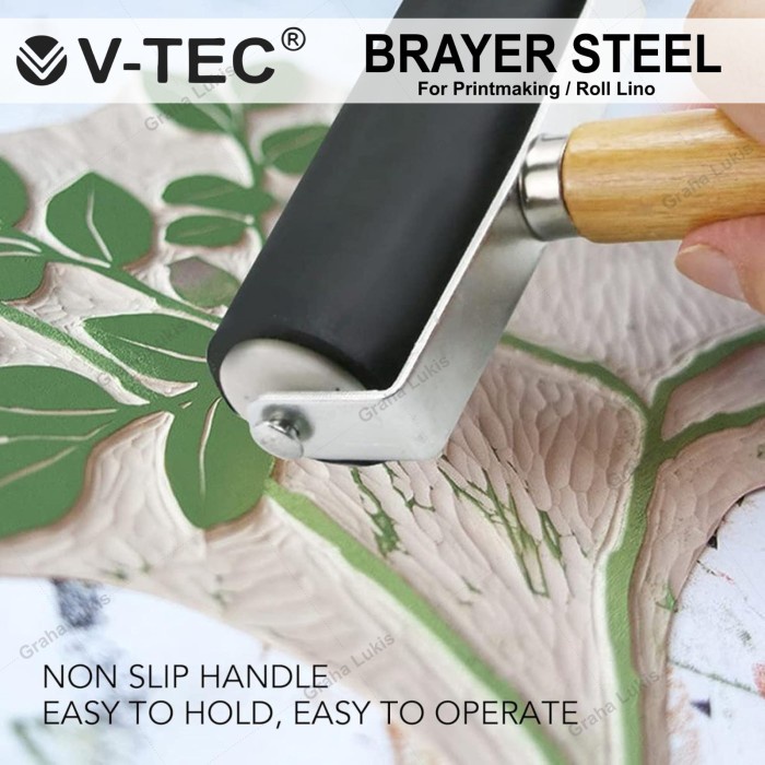 

pintar- Brayer for Printmaking 10 cm / Roll Lino