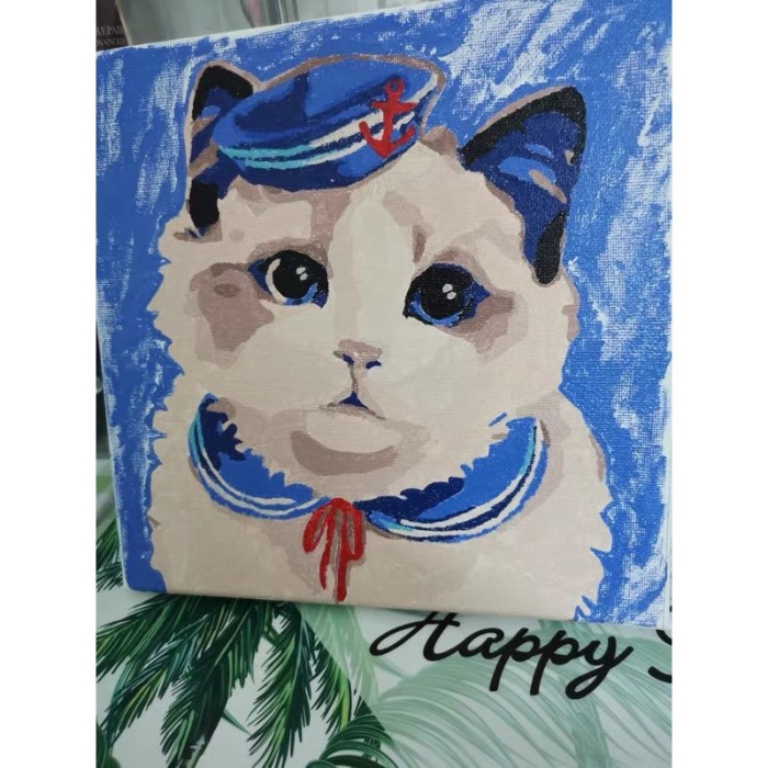 

pintar- children canvas painting - coloring by number - mewarnai dengan angka