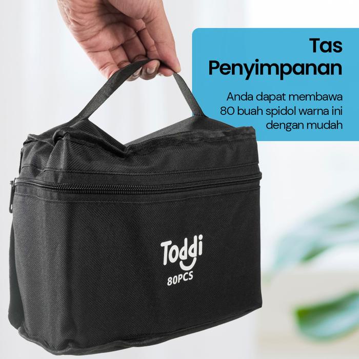 

pintar- Spidol Dua Sisi Fine Art Marker Varian Warna dan Isi dengan Tas
