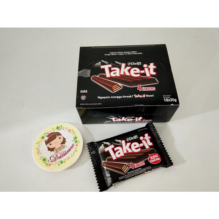 

Delfi take it dark green tea 35 gr 1 kotak 10 pcs