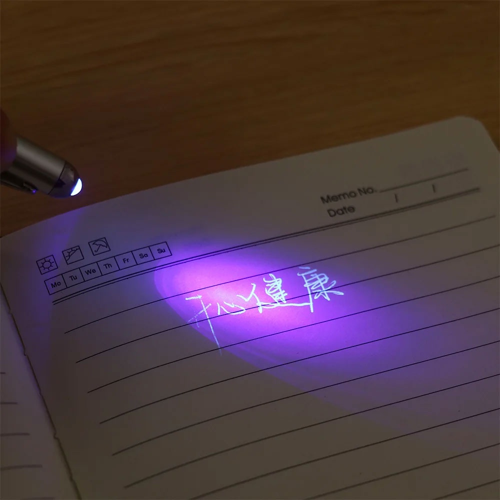 

Pena Tinta Invisible Magic Pen dengan UV Light