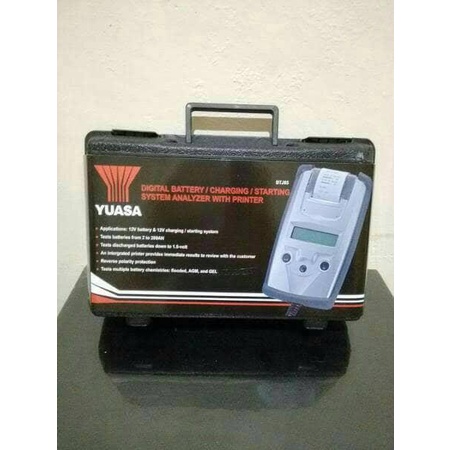 BATTERY TESTER ACCU  ALAT TESTER AKI  AKI YUASA  BTJ85 WITH PRINTER