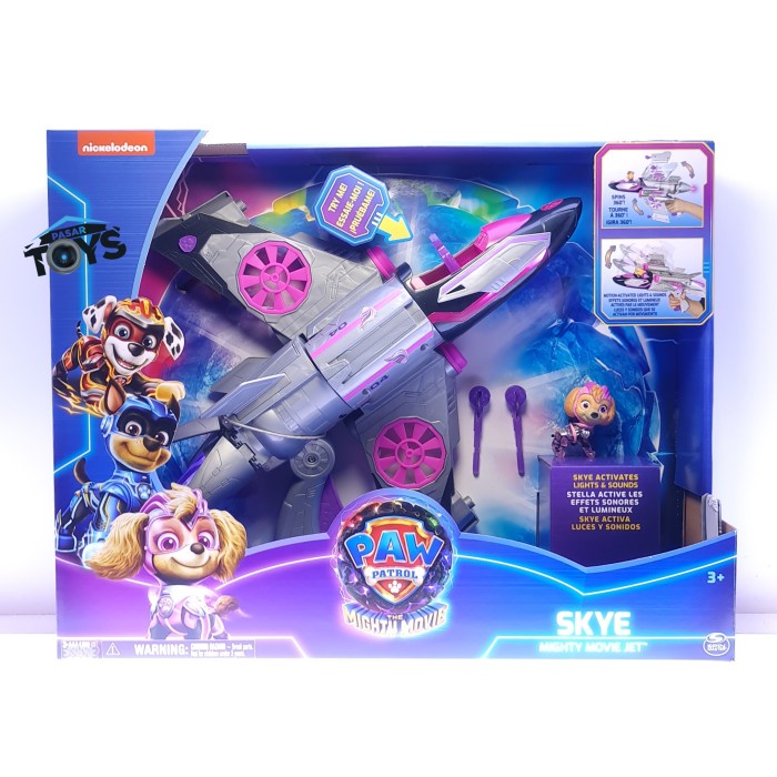 TERBARU Paw Patrol The Mighty Movie Skye Mighty Movie Jet Original