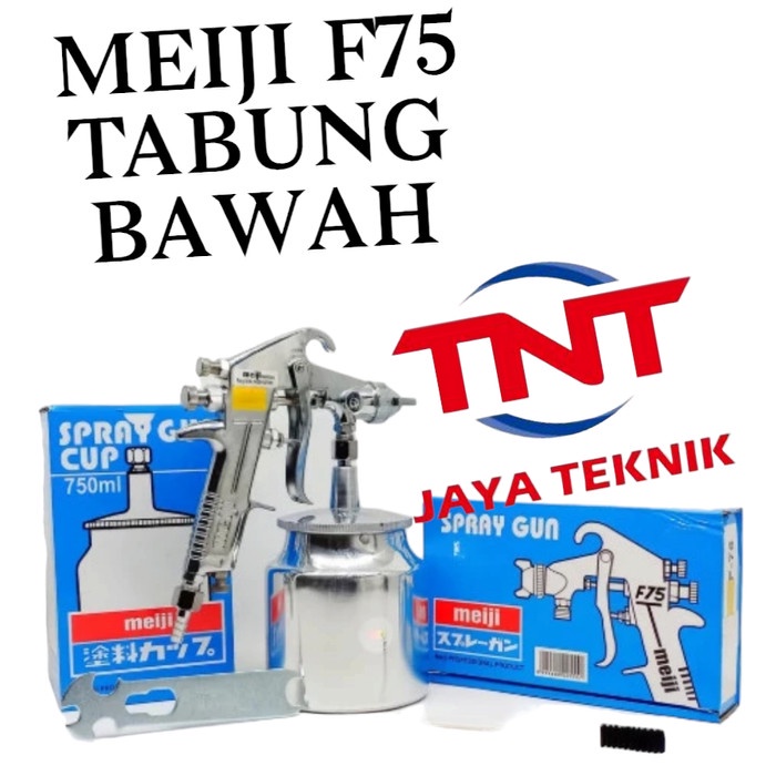 MEIJI F75 TABUNG BAWAH/SPRAY GUN MEIJI F 75 TABUNG BAWAH/SEMPROTAN CAT