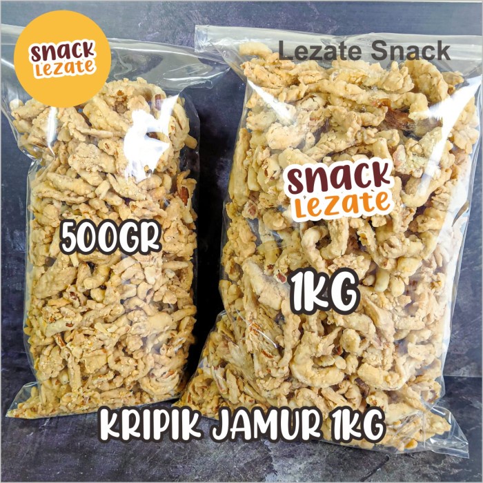 

Kripik Jamur Tiram Crispy 1Kg Enak Gurih Keripik Jamur Kiloan Original