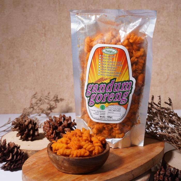 

BIG SALE Gandum Goreng - Cemilan Sehat / Snack / Makanan Ringan RB314