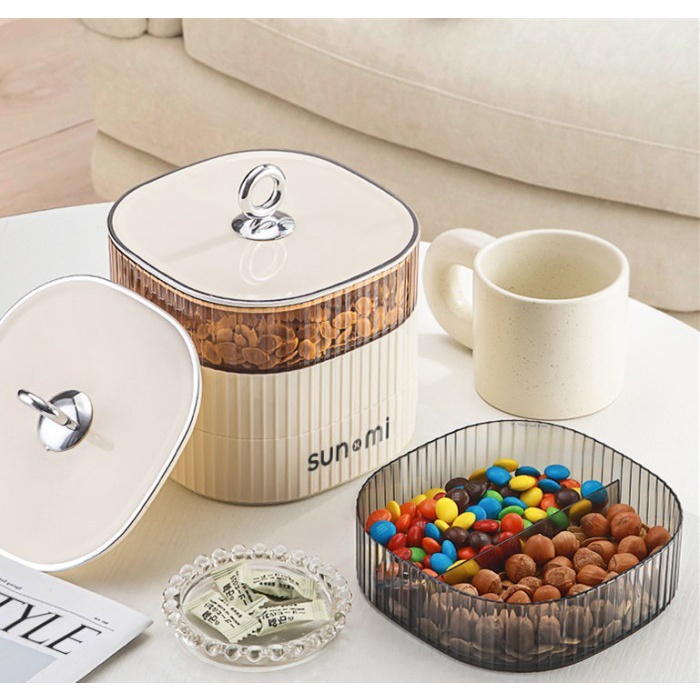 

BIG SALE Kotak Penyimpanan Cemilan / Tempat Kotak Makanan Ringan Buah Kreatif HN803