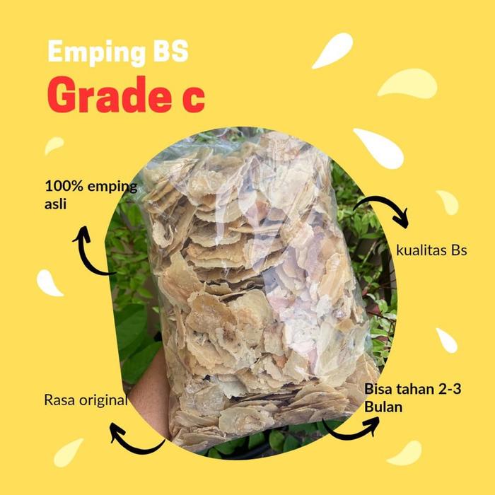 

DISKON Emping Melinjo Sortir BS Grade C, Makanan Ringan Kualitas Tinggi - Crispy, Spicy, Snack,