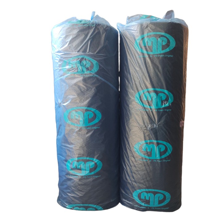 

party- BUBBLE WRAP HITAM UKURAN 1,25M X 50M 1 ROLL MULIA PACK