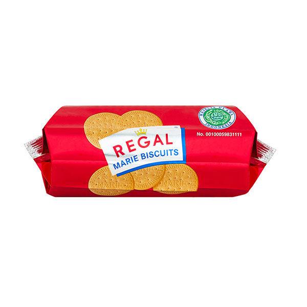 

PROMO SPECIAL Biskuit Marie REGAL Roll 230 Gr Gram Manis Gurih Susu Renyah Snack Cemilan Makanan