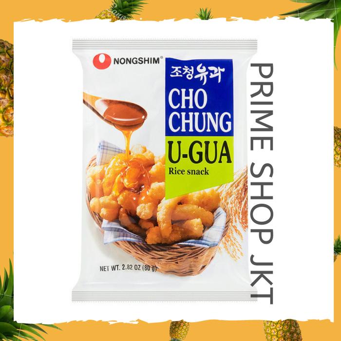 

GRATIS ONGKIR Nongshim Cho Chung U Gua Makanan Korea Rice Snack 80gr Cemilan RIngan GN575