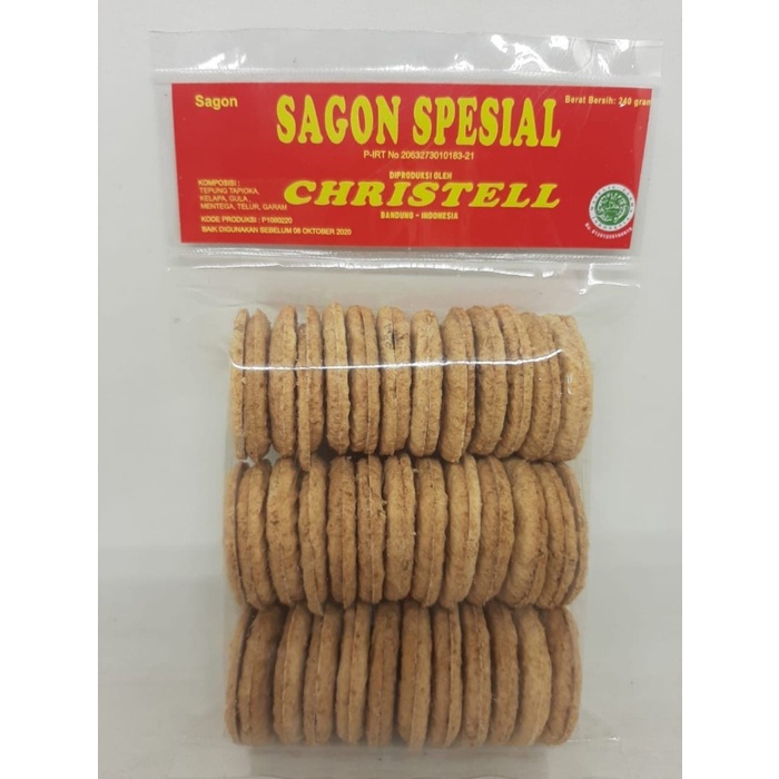 

STOK TERBATAS Snack Premium / Snack Enak / Makanan Ringan - Sagon Spesial 240 gram PT564