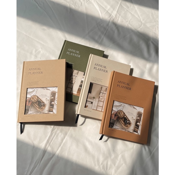 

Annual Planner 2025 / Buku Agenda Planner / Agenda Notebook 2025 Baru