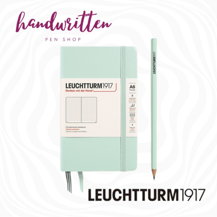 

Leuchtturm 1917 Notebook A6 187P. Hardcover (2) Baru