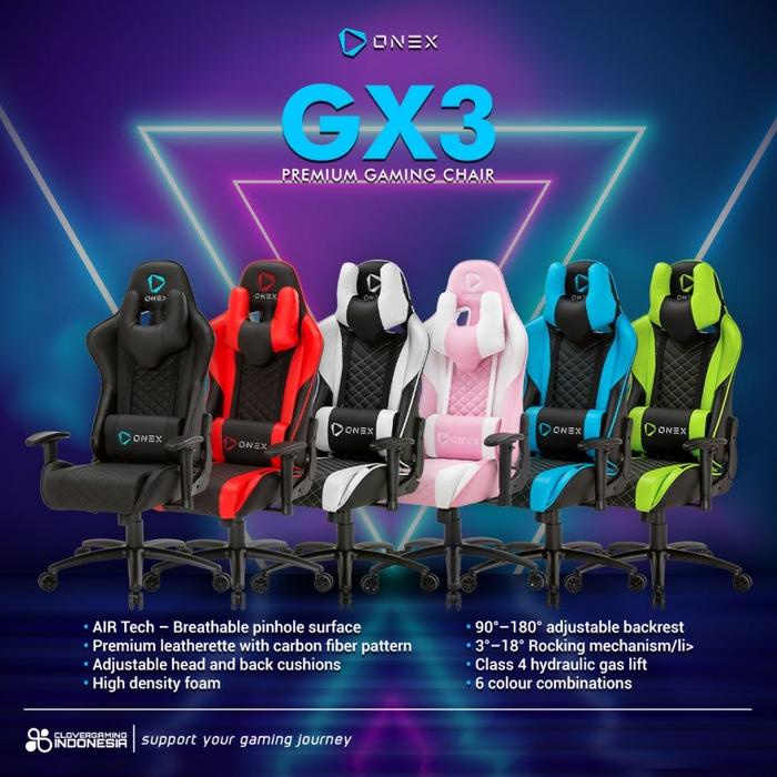 Onex Gx3 Kursi Gaming Chair Premium Quality Gx 3 Gx-3