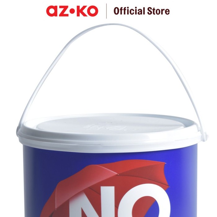 Azko No Drop 4 Kg Cat Dinding Waterproof - Putih Paint Waterproof Cat Tembok Perlengkapan Tukang