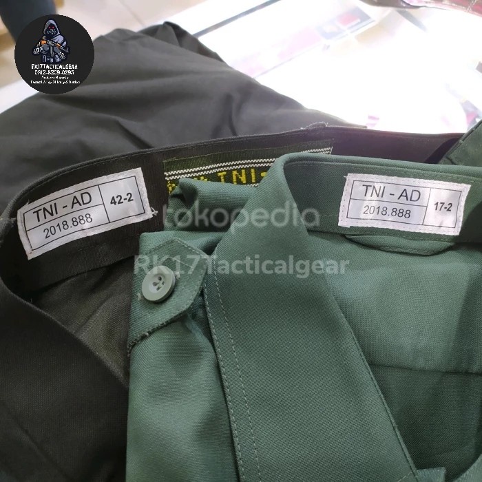 Terbaru Baju Pdh Tni Ad Sritex 888 - Seragam Setelan Pdh Pembagian Tni Ad Cod