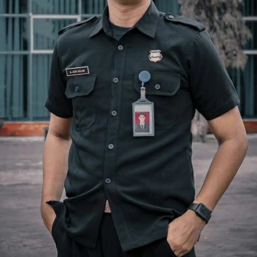 Diskon Seragam Safari Satpam / Safari Satpam / Seragam Driver Safari Satpam Packing Aman