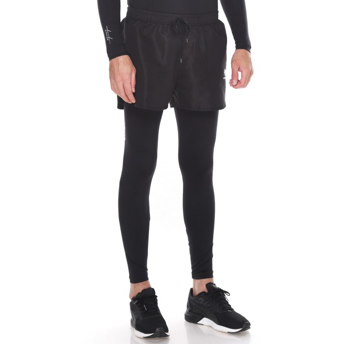 Best- Tiento 2in1 Legging Pants Sporty Black
