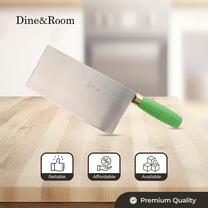 PREMIUM CHINESE CHOPPING KNIFE / CHINESE KNIFE CLEAVER / PISAU DAGING / PARANG