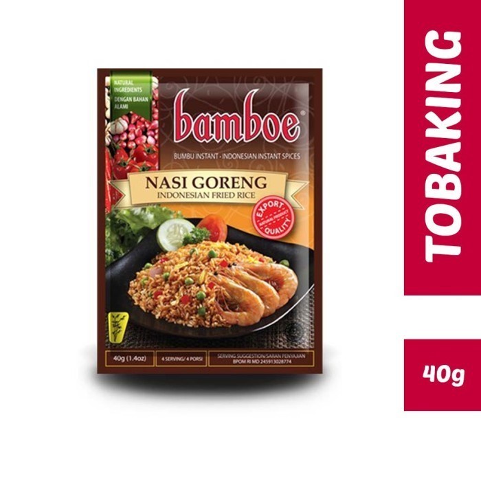 

FH710 Bamboe nasi goreng bumbu instan STOK TERBATAS