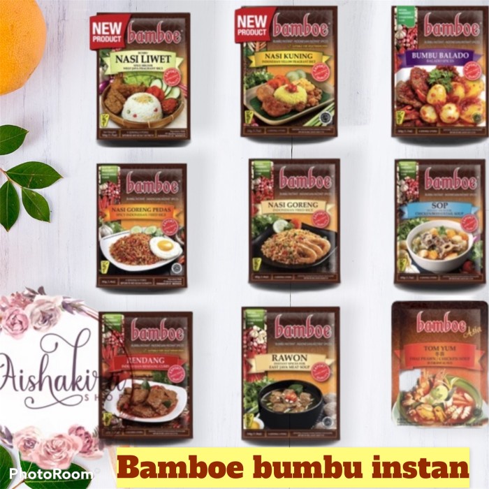 

WR462 BAMBOE bumbu instan All varian NEW