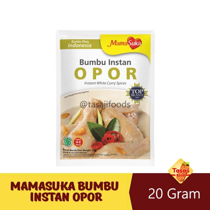 

NX838 Mamasuka Instan Bumbu Opor 20gr NEW