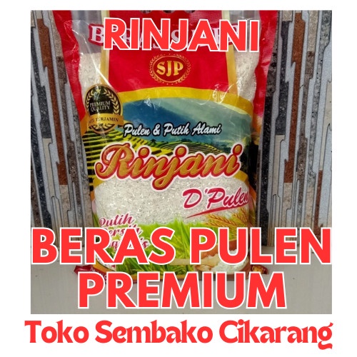 

Lezat- BERAS SUPER 5 KILO SLYP CAP RINJANI TOKO SEMBAKO CIKARANG