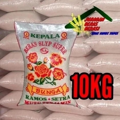 

Lezat- BERAS MEDIUM SETRA RAMOS CAP BUNGA 10KG