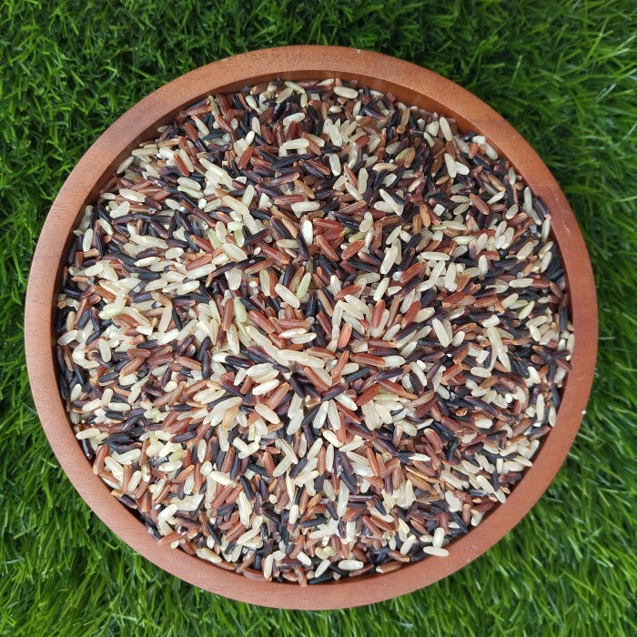 

Lezat- Beras Mix Pecah Kulit FRESH langsung dari Sawah Petani (2kg Vacuum)