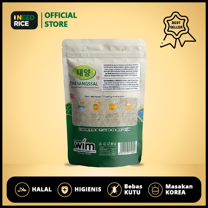 

Lezat- Beras Khusus Taeyangssal 2kg