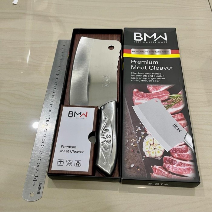 PREMIUM parang daging gg stainless pisau golok super tajam parang tulang