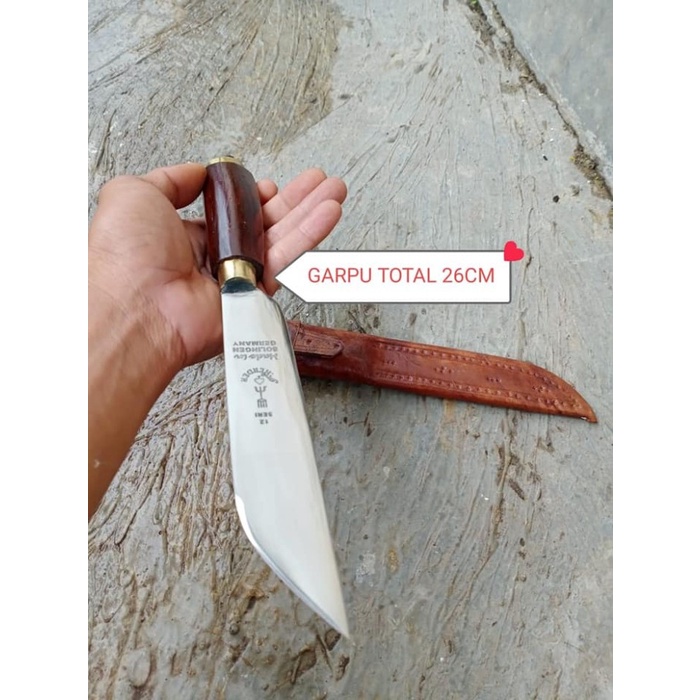 PREMIUM Pisau Seset Daging Cap Garpu Bilah 15cm