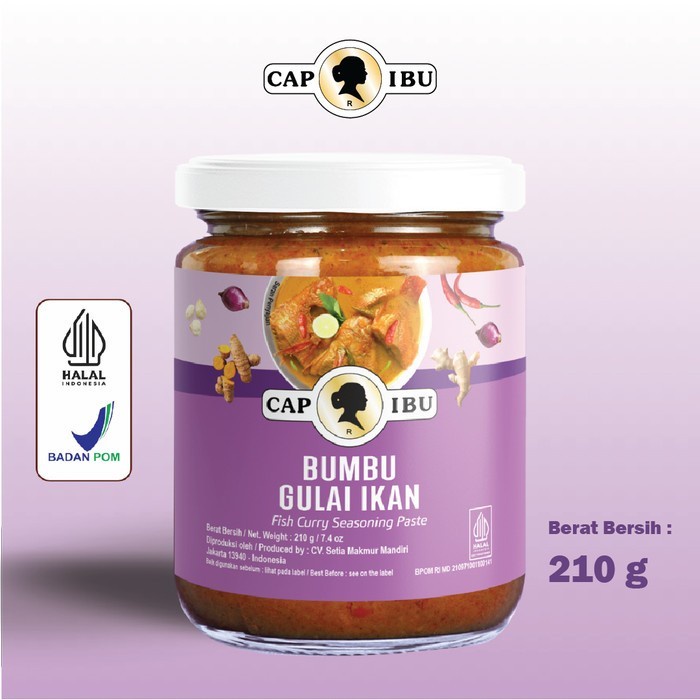 

ZW838 CAP IBU Bumbu Gulai Ikan - Bumbu Masak Instan Premium SALE