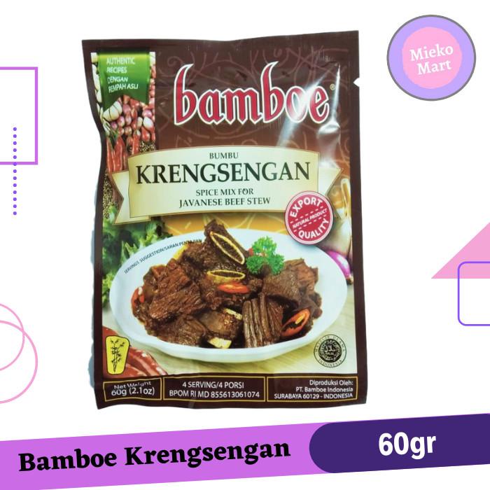 

CG710 Bamboe Krengsengan Instant Bumbu Krengsengan Instant 60gr Instan STOK TERBATAS