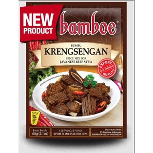 

UE528 BAMBOE Krengsengan 60g Bumbu Instan [8992735249811] GRATIS ONGKIR